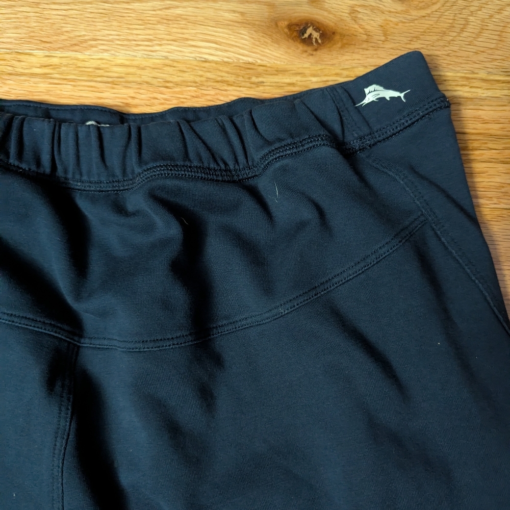 Tommy Bahama Mens M Navy Blue Lounge Shorts with Zipper Pockets Drawstring - Picture 5 of 8
